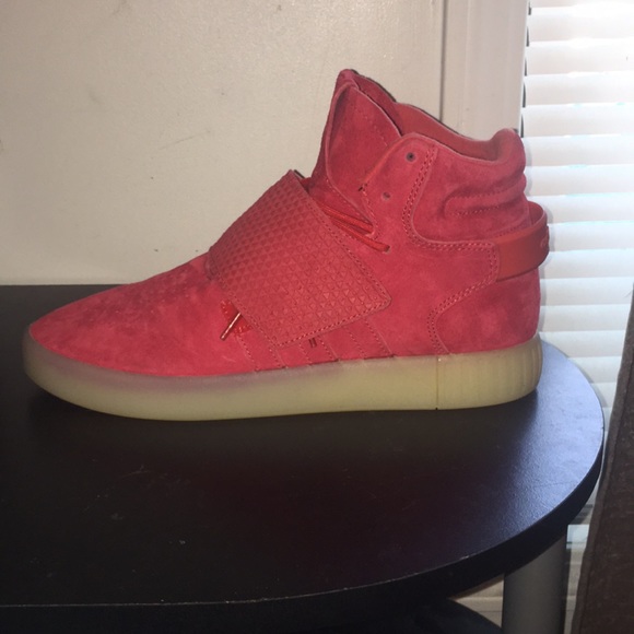 Adidas tubular invader strap shoes 🔴🔴 - Picture 2 of 8